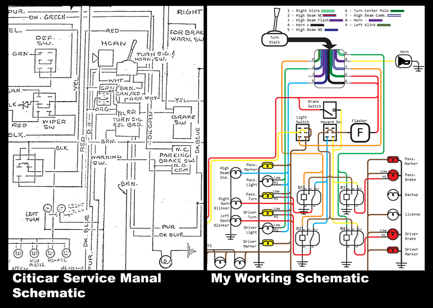 Compairson between old and my schematic