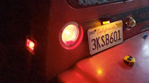 Animated GIF of the tail light
