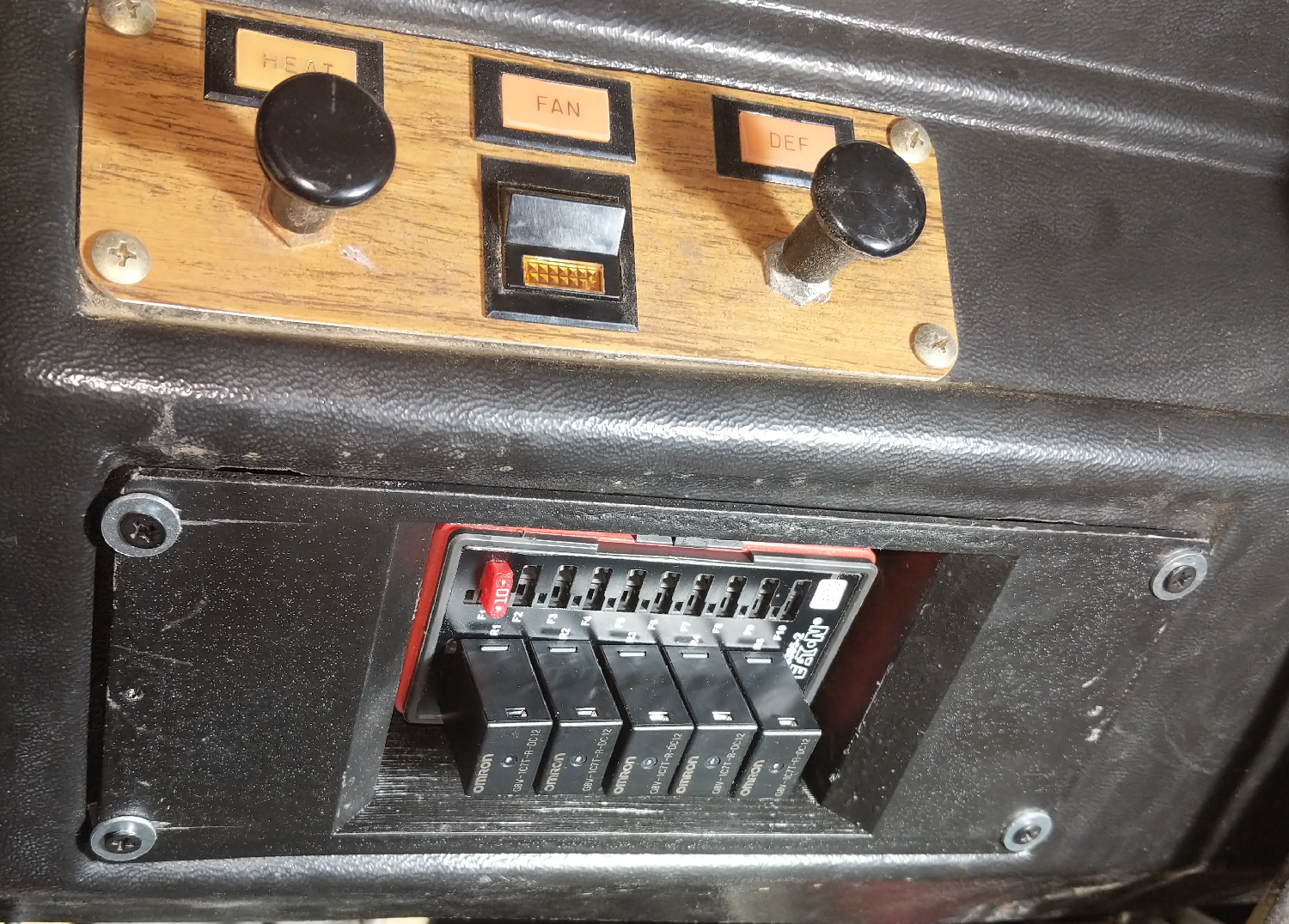 A new fuse panel