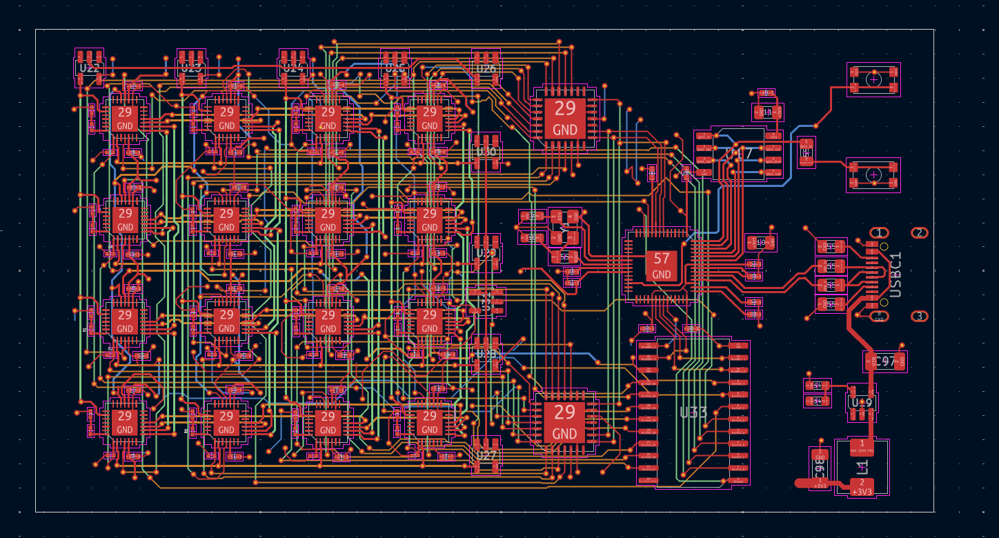 Kicad view of the N4 Prototype