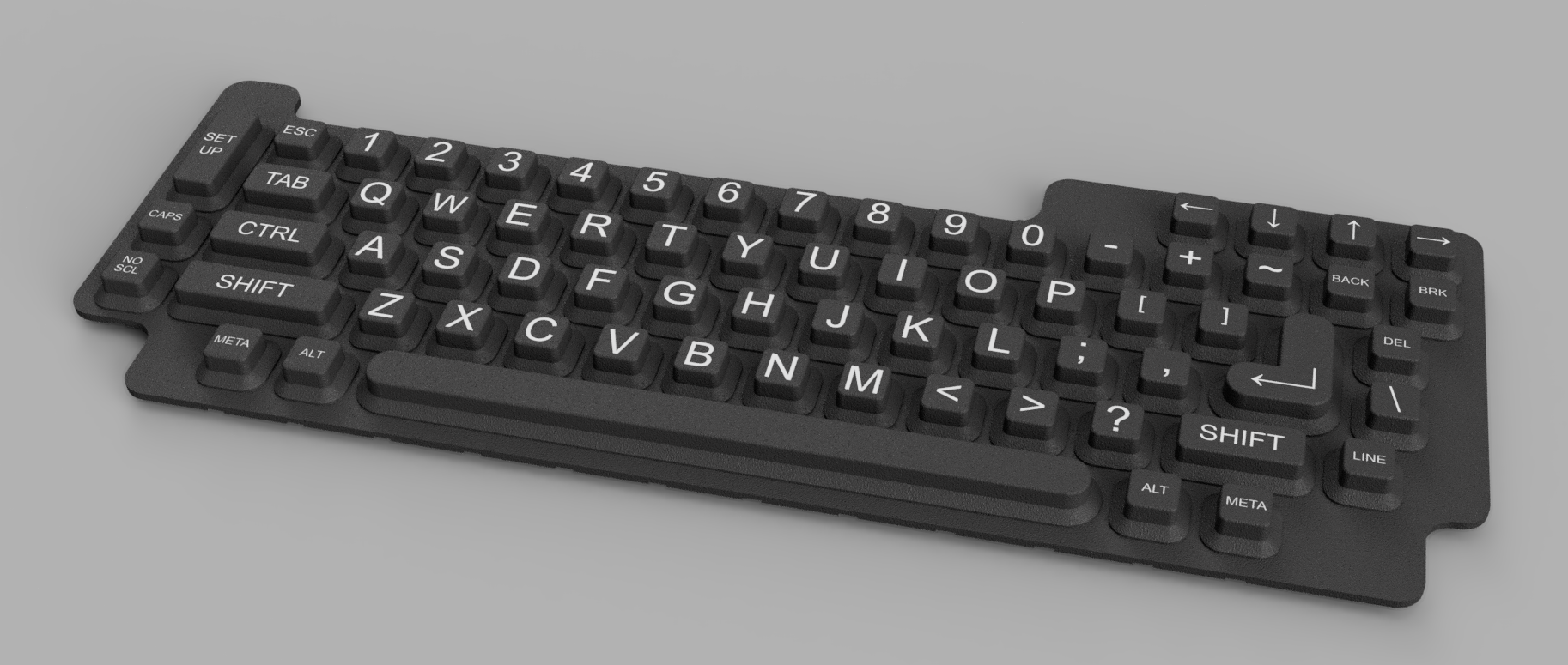 Silicone Membrane Keyboard