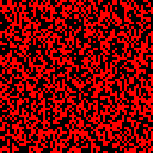 Animated gif of the random and pleasing mode