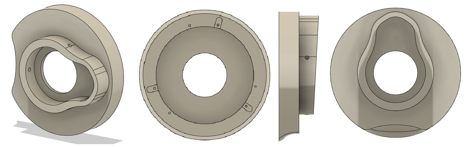 3D render of the adapter